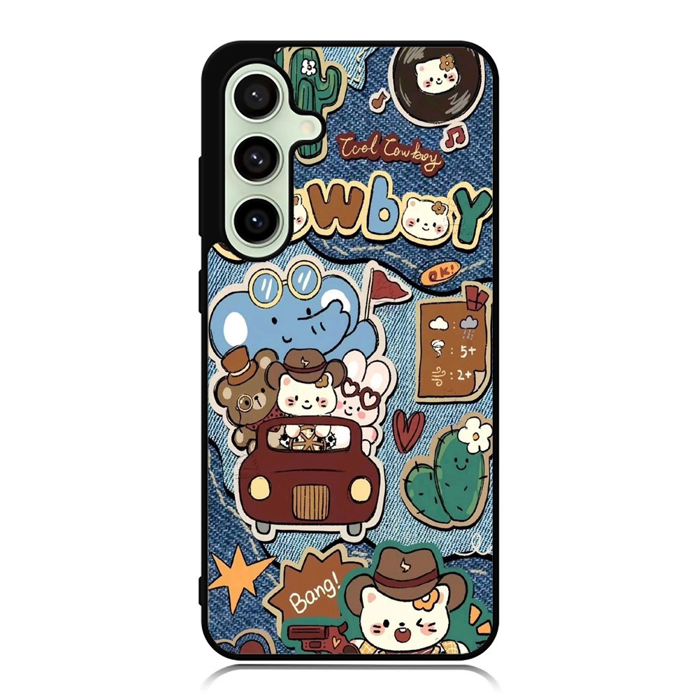 เคสโทรศัพท์ Series Samsung A56 A36 A26 A55 A54 A53 A52 A51 A50 5G Tpu Softcase คาวบอยกางเกงยีนส์