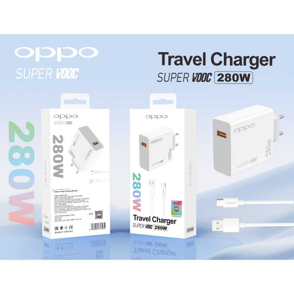 OPPO CHARGER ORI 100% 280W SUPER VOOC
