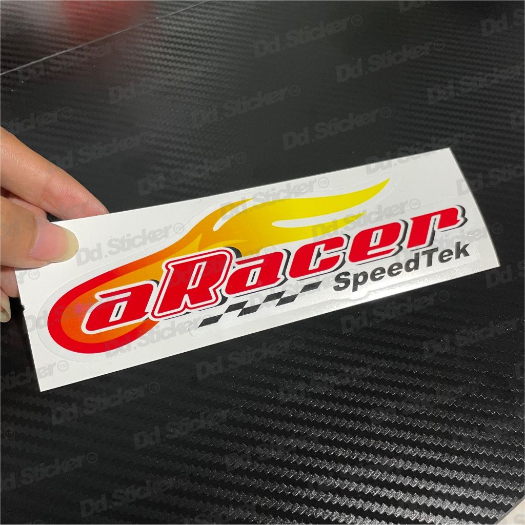 สติ๊กเกอร์ aRacer SpeedTek BIG (มันสุด)