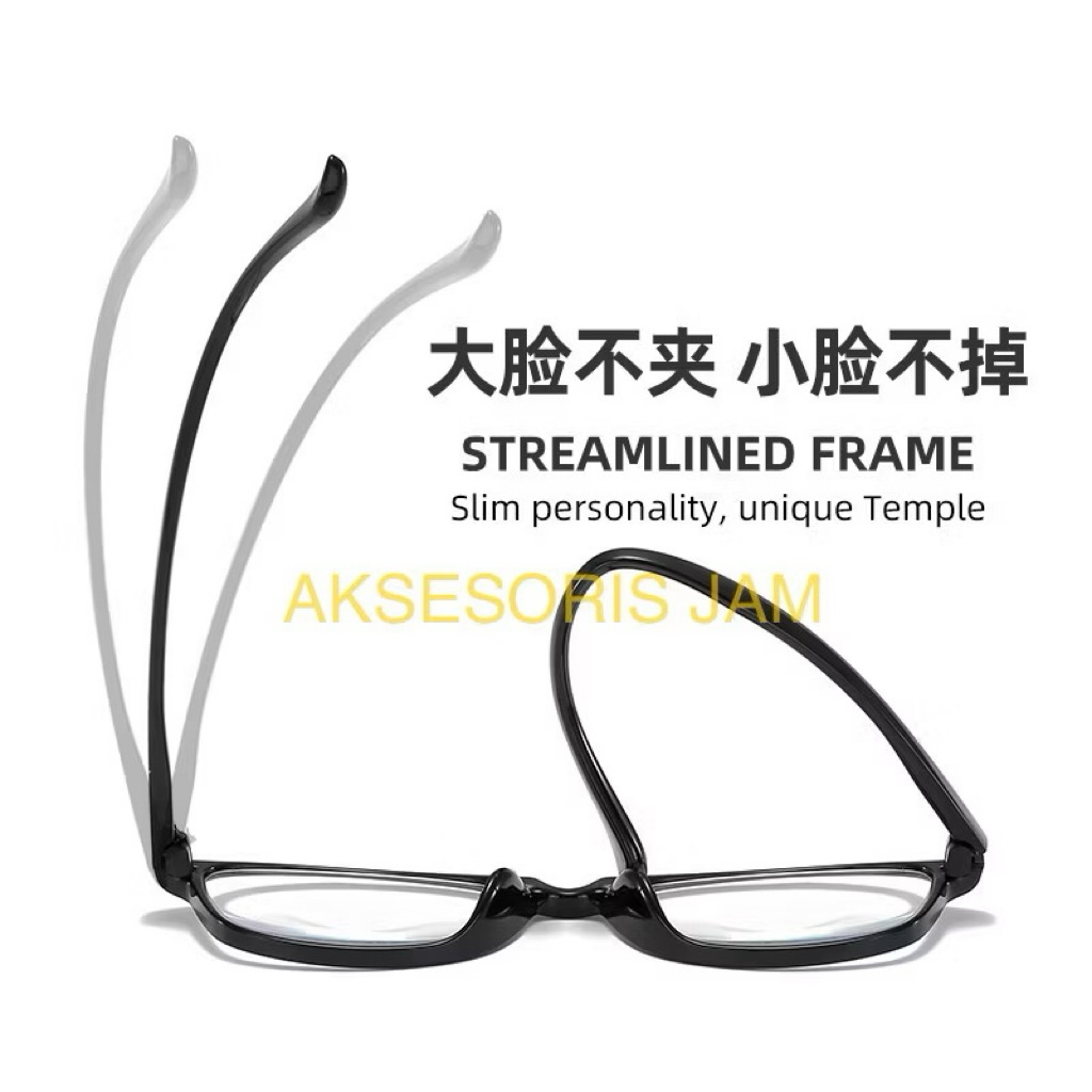 กระจกหน้า PLUS LENS SPORT ANTI RADIATION TR9028 +0.5 S/D +4.00 MENS WOMENS READING GLASSES TR90 TR90