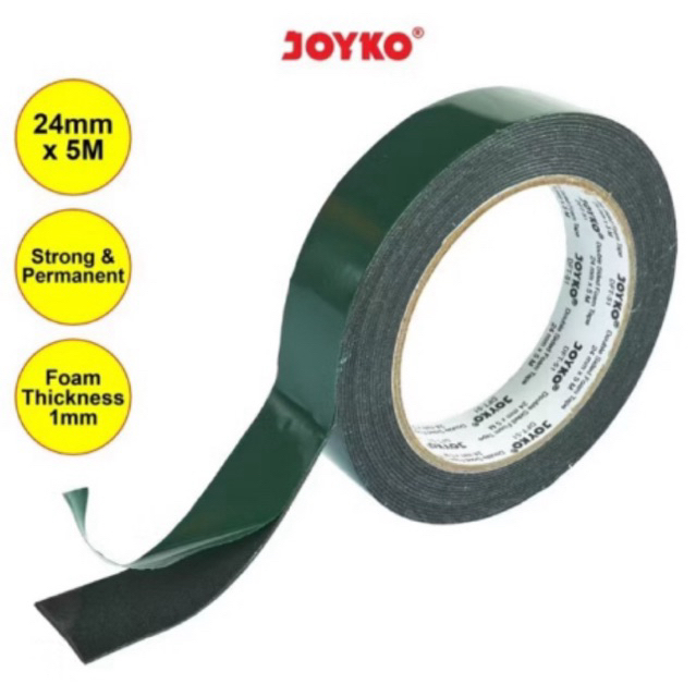 DFT-51 โฟมสองหน้า 1" / โฟมเทปคู่ DFT 51 24mm x 5M Joyko