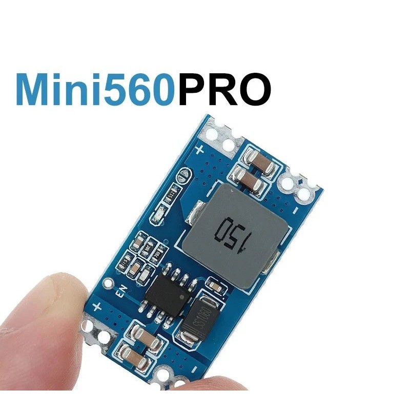 MINI 560 PRO 5A 3.3V 5V 9V 12V DC ขั้นตอนลงโมดูล Mini 560 Pro ขั้นตอนลง