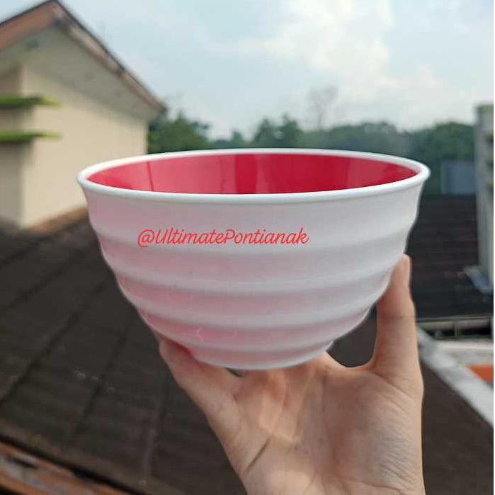 1 ชิ้น White Ramen ชามกลม 569 Corneius/ชามกลม White Ramen Series ชามกลมพลาสติก OK