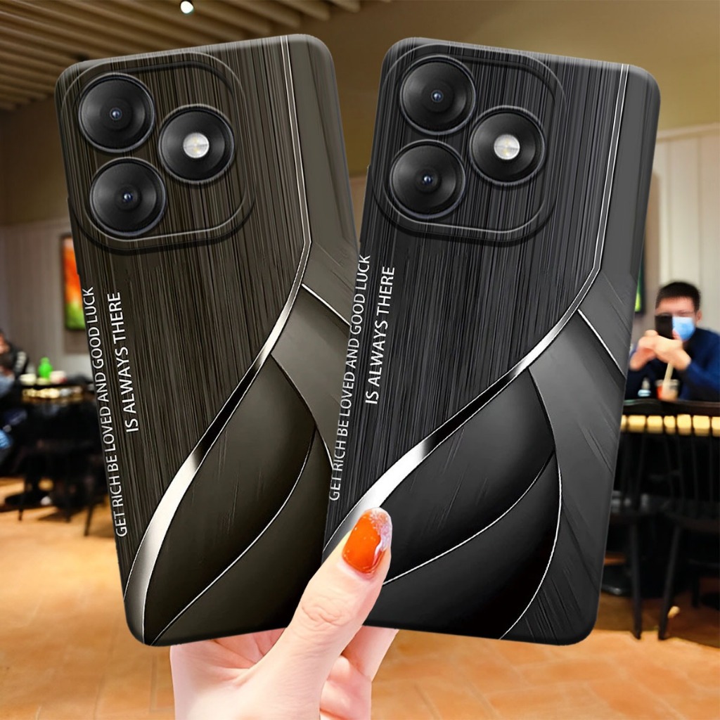 (FA-01) ITEL A90 - A80 - A70 - A60 - A60S - A50 Softcase Procamera Silicon Case wood motif c0rak Sil