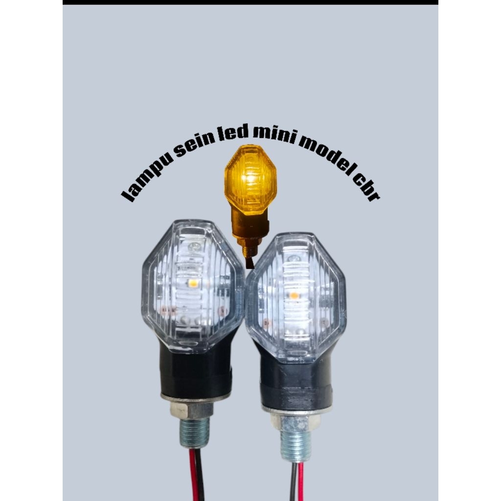 Universal CBR รุ่น mini ไฟเลี้ยว LED, CBR ninja tiger w175 xride rx king vixion klx mini ไฟเลี้ยว LE