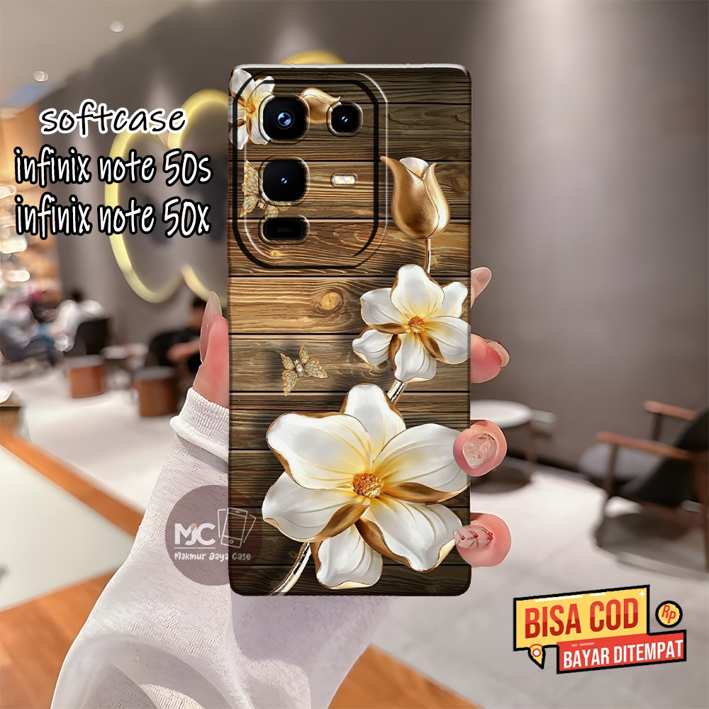 CASE INFINIX NOTE 50S NOTE 50X NOTE 50 NOTE 50 PRO LATEST - FASHION CASE - SOFTCASE PROCAMERA - MOTI