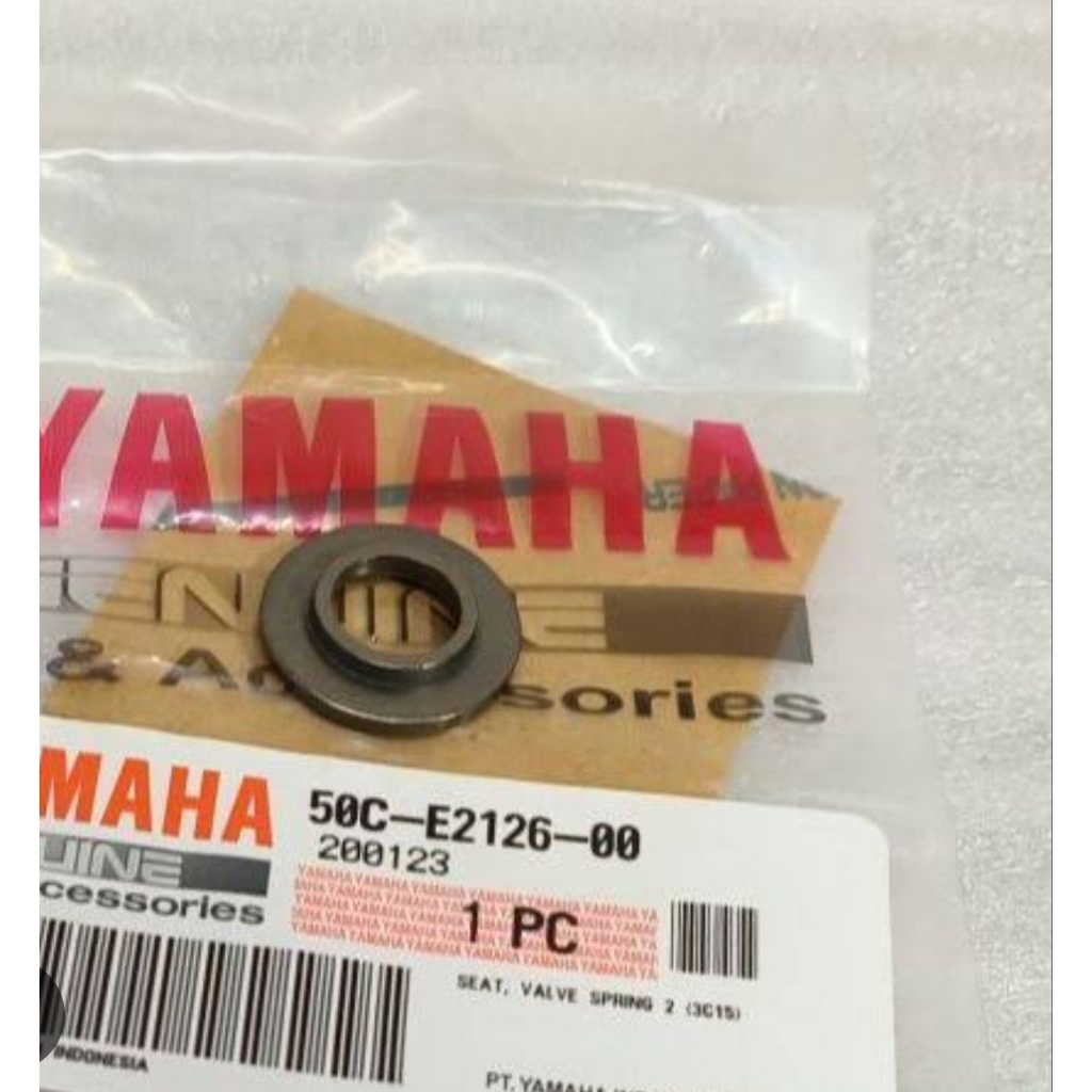 สกรูวาล์ว SPRING UMBRELLA SPRING PLATE AEROX เก่าใหม่ AEROX CONNETED, AEROX ALPHA LEXI 125 LEXI 155 