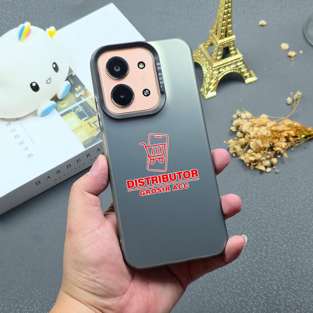 POCO C85 CASE IMD SOCOOL BLACK CASE SOCOOL POCO C85