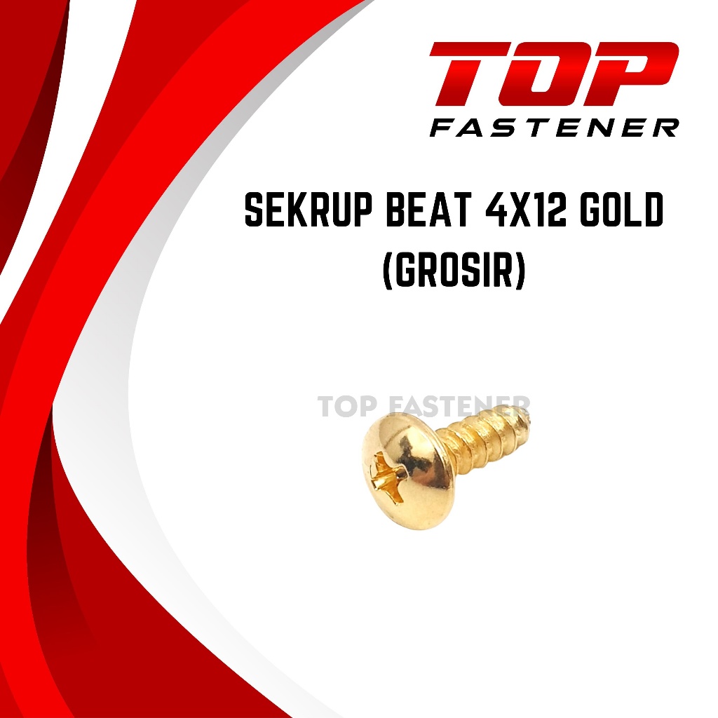 BEAT 4X12 SCREW M4 GOLD BODY BOLT (WHOLESALE)