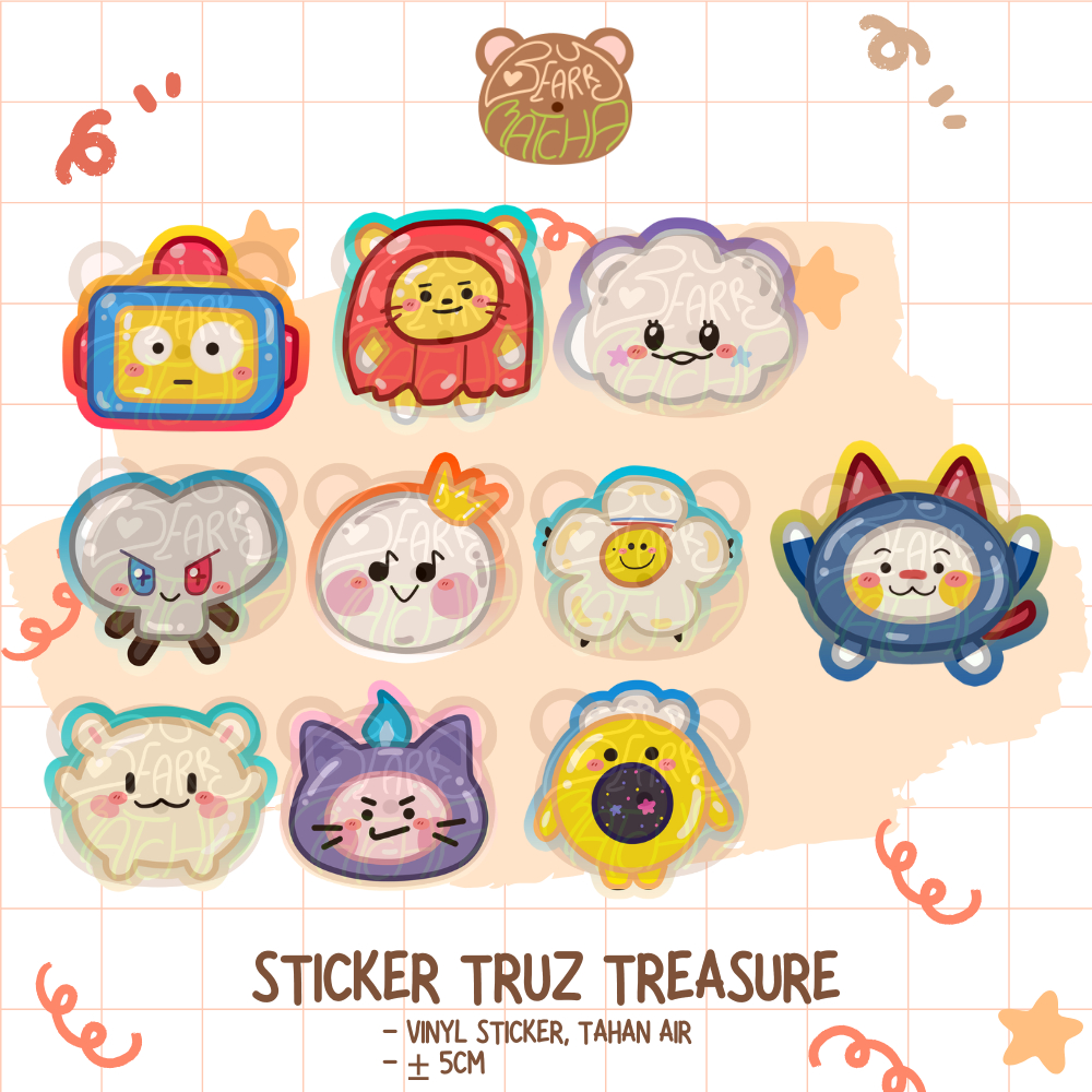 สติ๊กเกอร์ TRUZ TREASURE