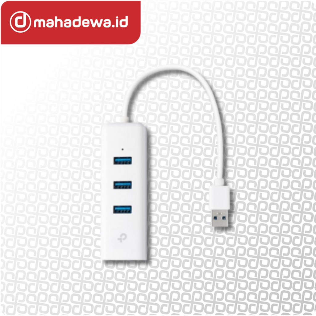 อะแดปเตอร์ TPLink UE330 USB 3.0 เป็น Gigabit Ethernet + ฮับ 3 พอร์ต