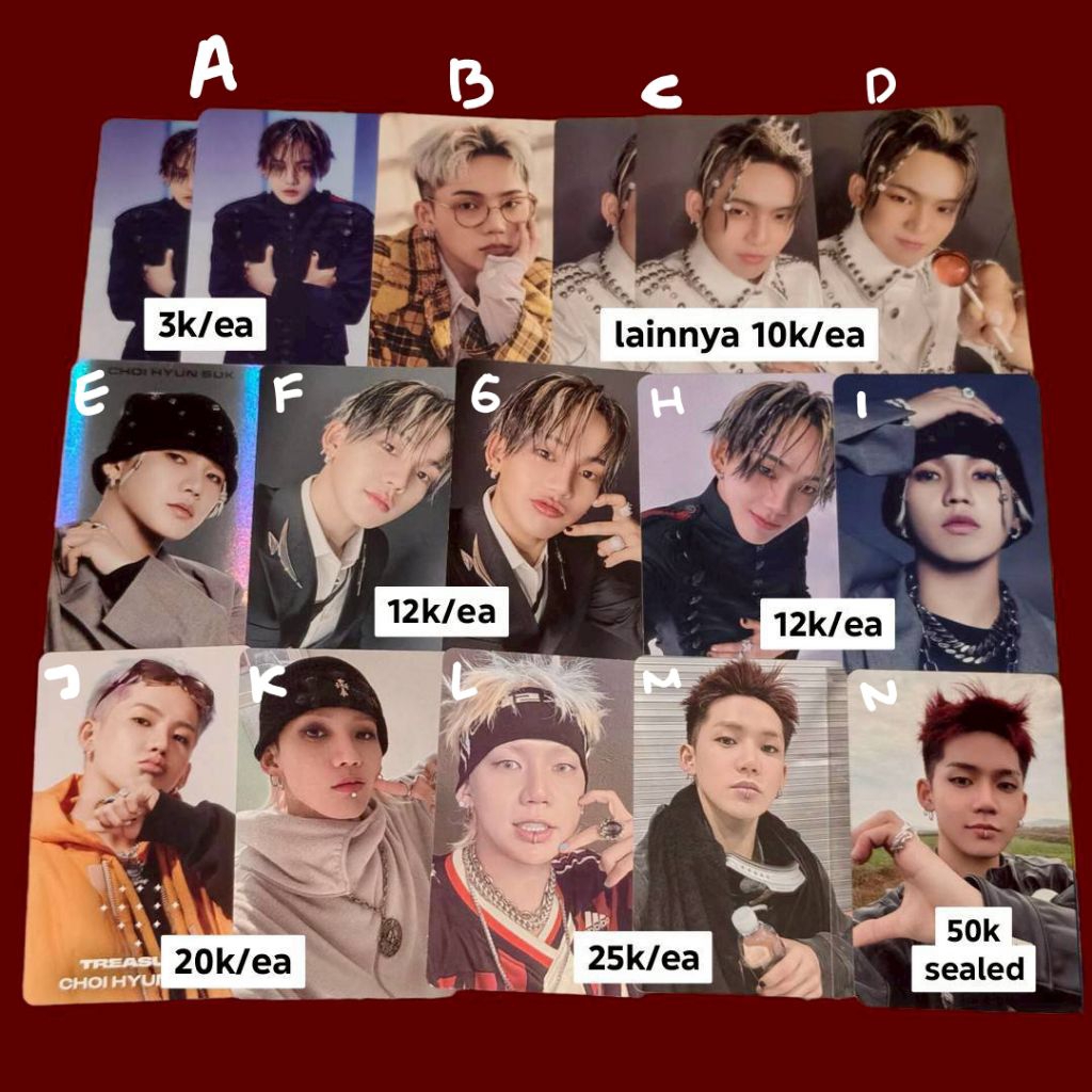 YG [MUST CO WRAP] HYUNSUK สมบัติพีซี weverse pob tc digpack jp hmv reboot kolbuk นิตยสาร 3 ปีที่แท็ก