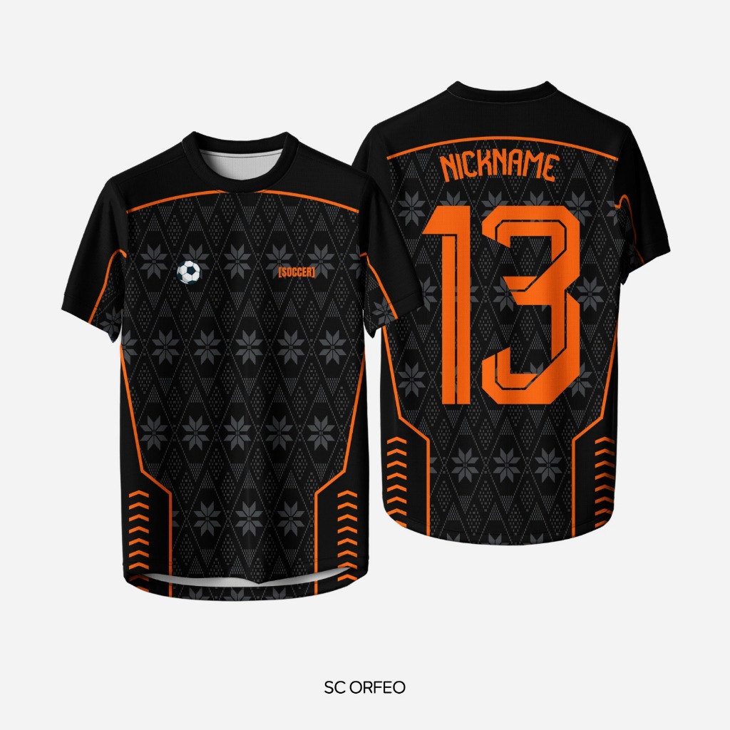 เสื้อกีฬาพิมพ์ลายพรีเมี่ยม SC Orfeo 3R ดั้งเดิม