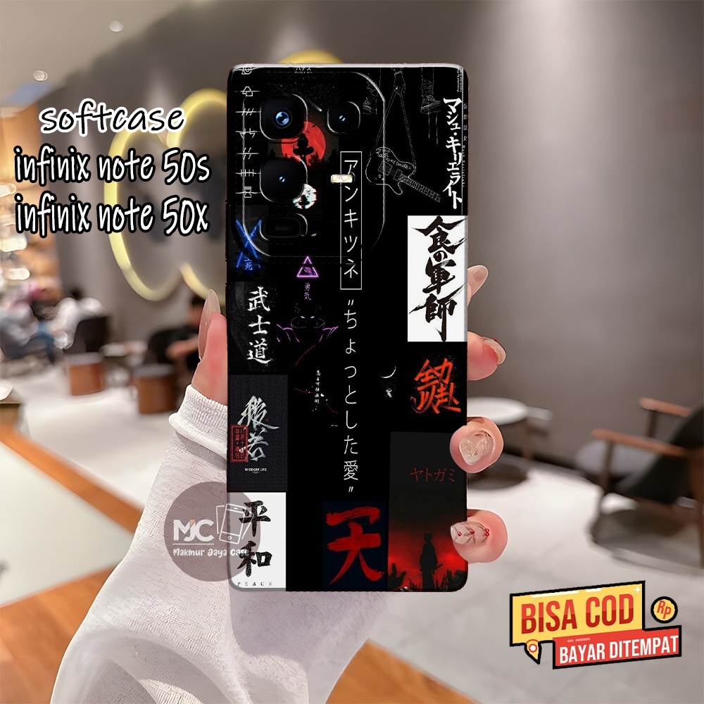 CASE INFINIX NOTE 50S NOTE 50X NOTE 50 NOTE 50 PRO LATEST - FASHION CASE - SOFTCASE PROCAMERA - MOTI