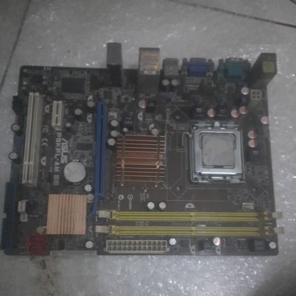 "Motherboard ASUS P5KPL-AM SE LGA 775 DDR2 Socket 775 Used Anything"