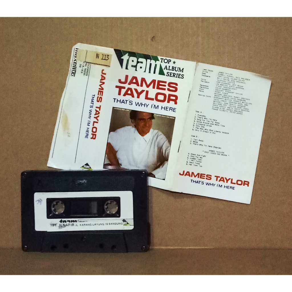 JAMES TAYLOR - WHATS WHY IS HERE - เทปคาสเซ็ต