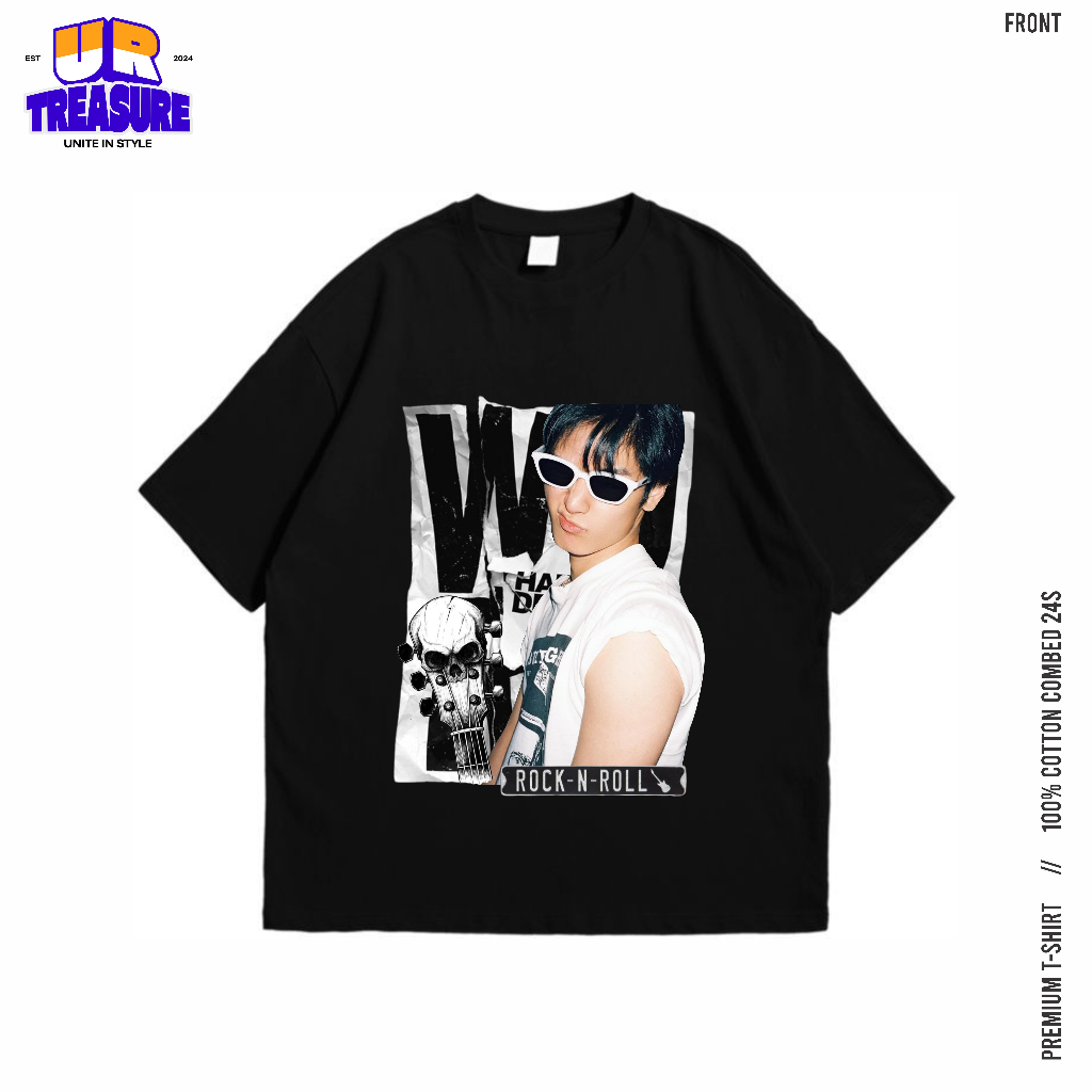 เสื้อยืด Boyz Juyeon Oversize Cotton Combed 24s - เสื้อยืด Juyeon The Boyz โดย UR Treasure