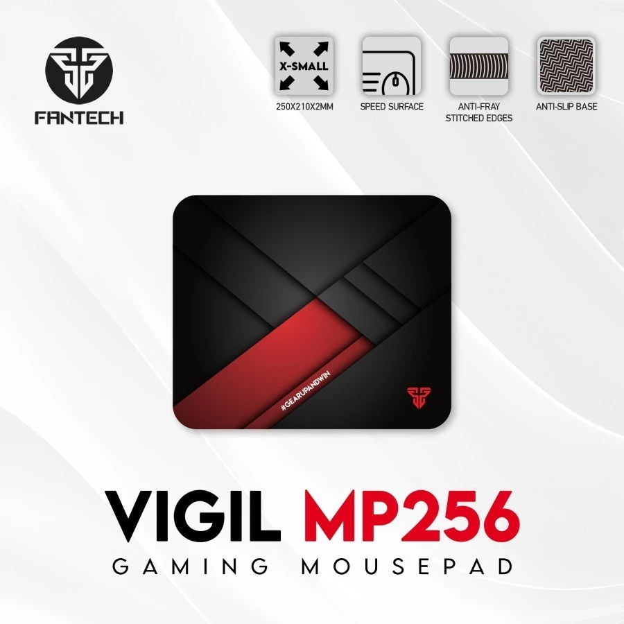 Fantech Vigil MP256 Mousepad - แผ่นรองเมาส์สําหรับเล่นเกม Fantech MP-256 / Fantech VIGIL MP256 แผ่นร