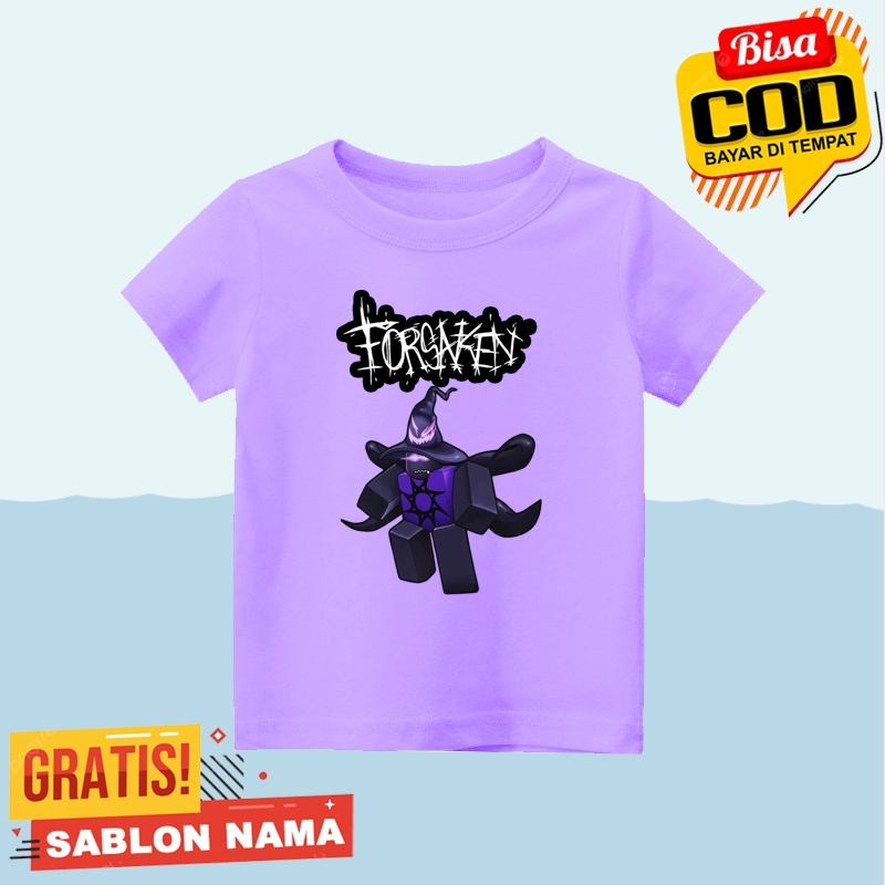 เสื้อผ้าเด็ก Azure Killer Forsaken Roblox / เสื้อผ้าเด็กชายและเด็กหญิง