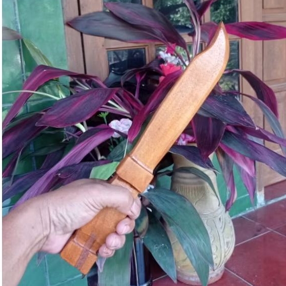 KRIPEN DAGGER - WOODEN DAGGER - ของเล่น DAGGER - TEAK WOOD DAGGER - BLUNT DAGGER - ART STAGE DAGGER