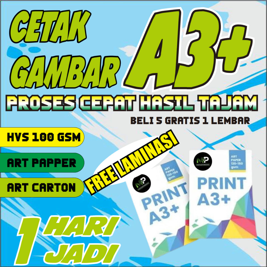 อิสระ!!! A3+ PICTURE PRINTING A3+ โปสเตอร์พิมพ์ A3+ พิมพ์ครบรอบ 1 วัน