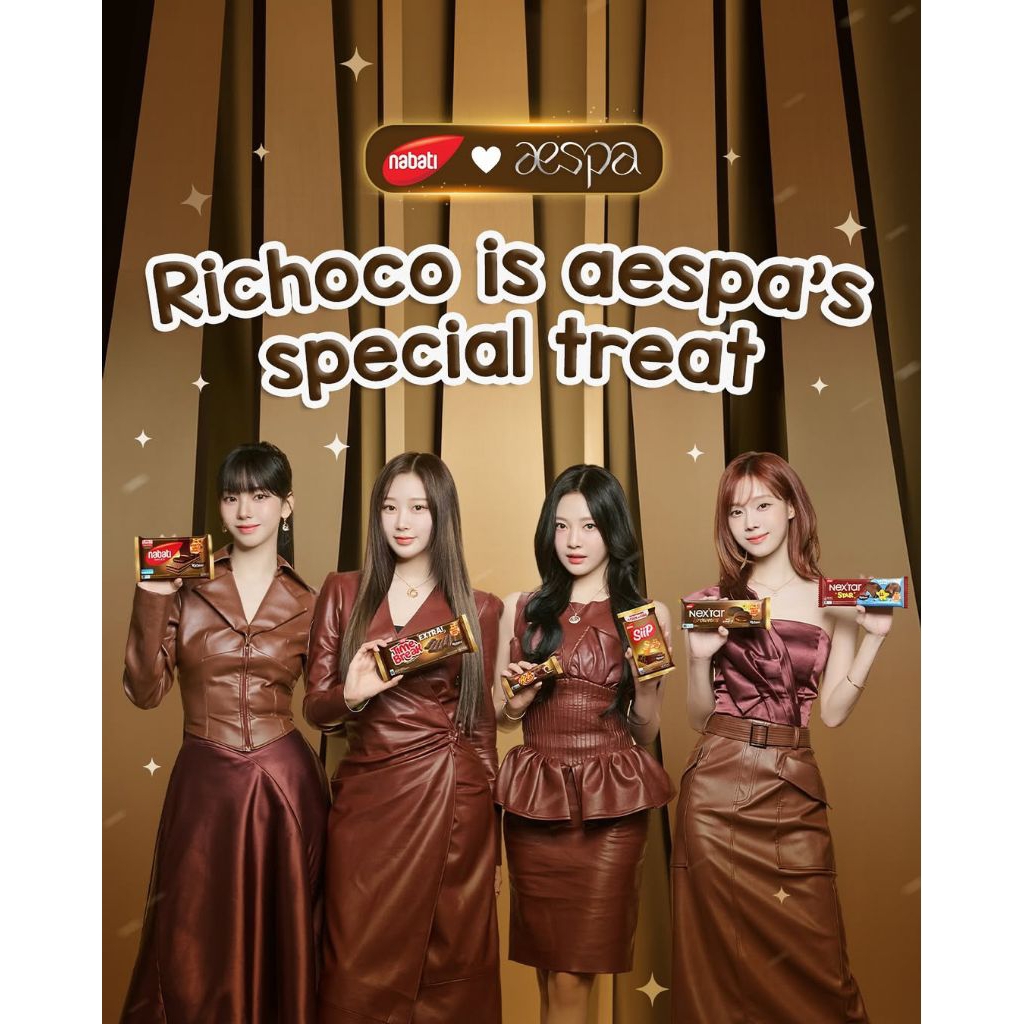 NABATI x AESPA การ์ดรูปถ่ายอย่างเป็นทางการ