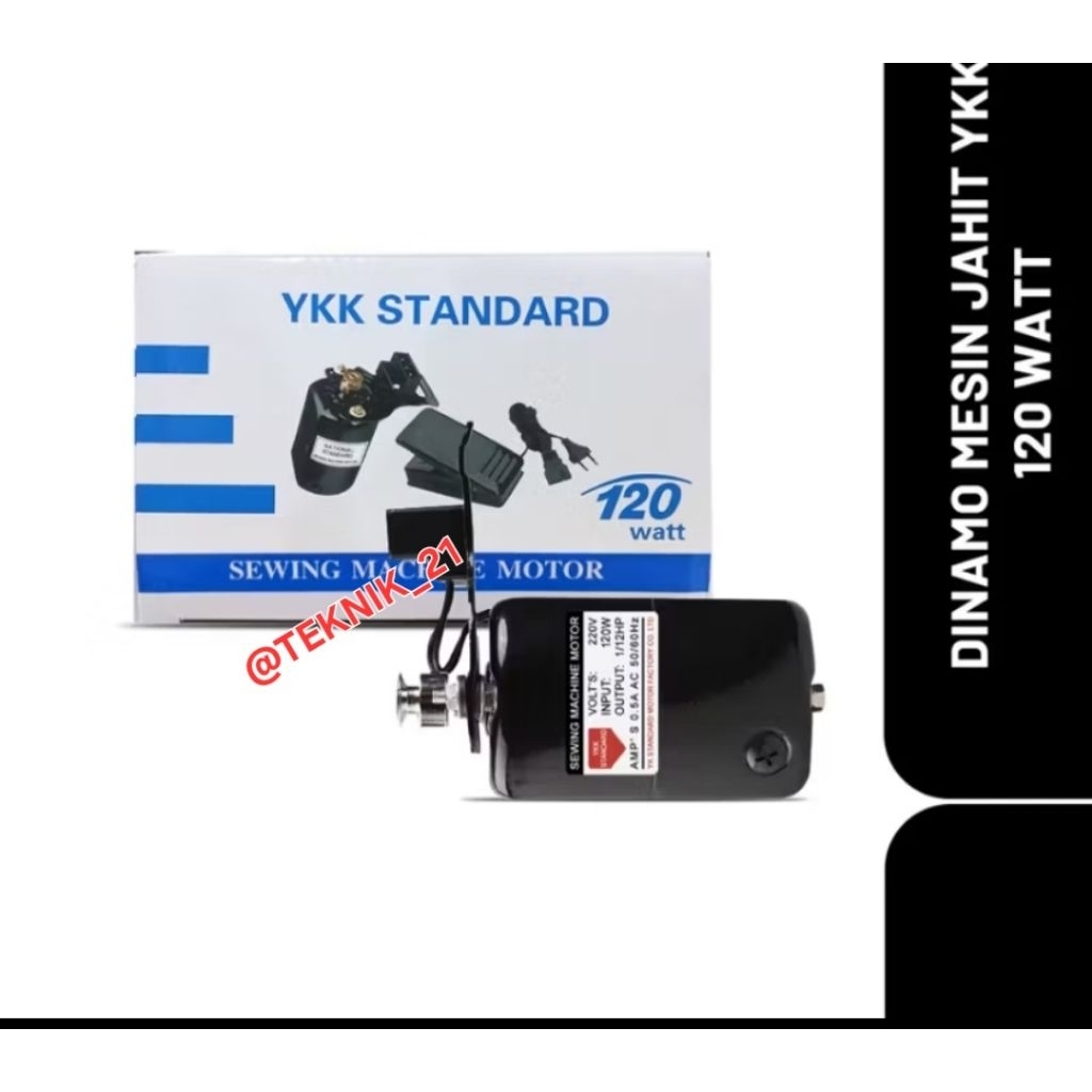 MESIN YKK 120 วัตต์ SEWING MACHINE SEWING MACHINE สําหรับ PORTING