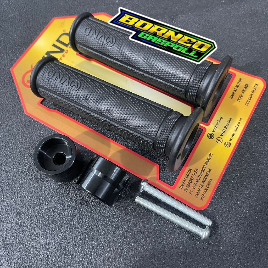 VND AK888 ด้ามจับรถจักรยานยนต์ PNP Beat Deluxe และ Vario 160 เครื่องกลึง CNC เต็มรูปแบบแฮนด์ Jalu