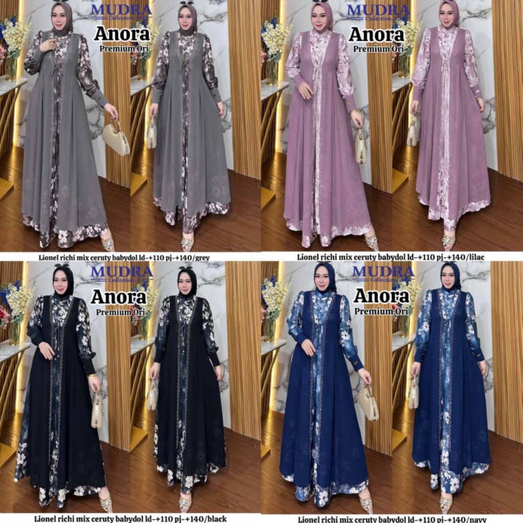 Anora Premium Dress By Zaina.id