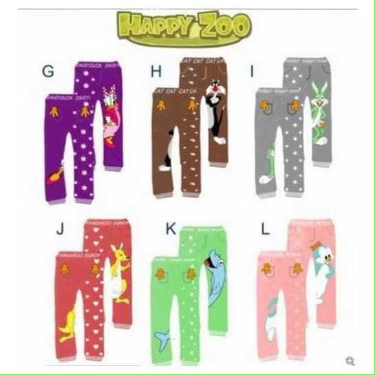 เลกกิ้ง Nissen Happy Zoo สําหรับเด็กทารกขาเปิด