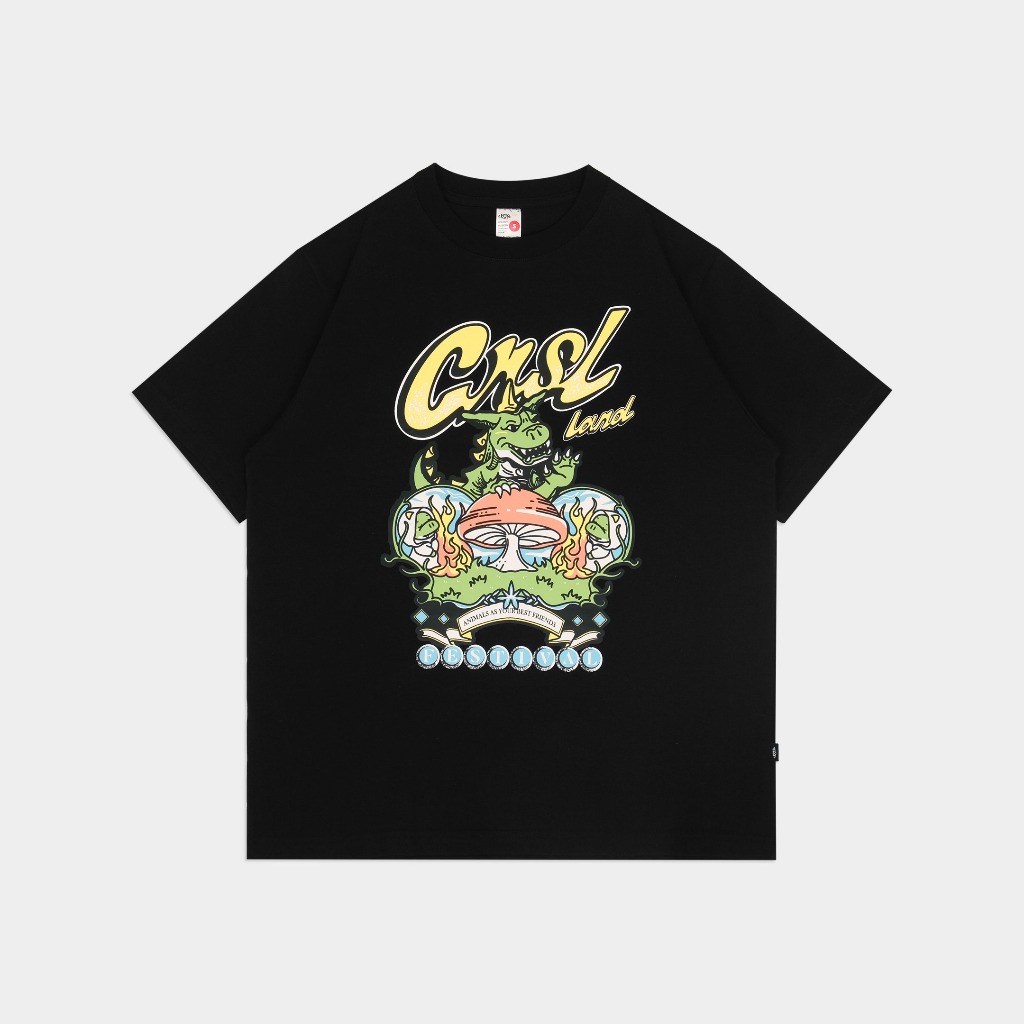 CRSL Land Fest Tees Black I เสื้อยืด I สีดํา