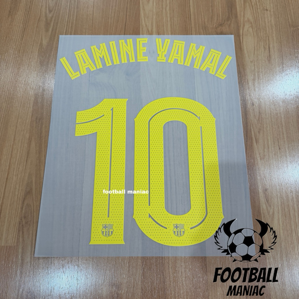 Nameset Original Barcelona Home 2025/2026 UCL เวอร์ชัน Lamine Yil 10