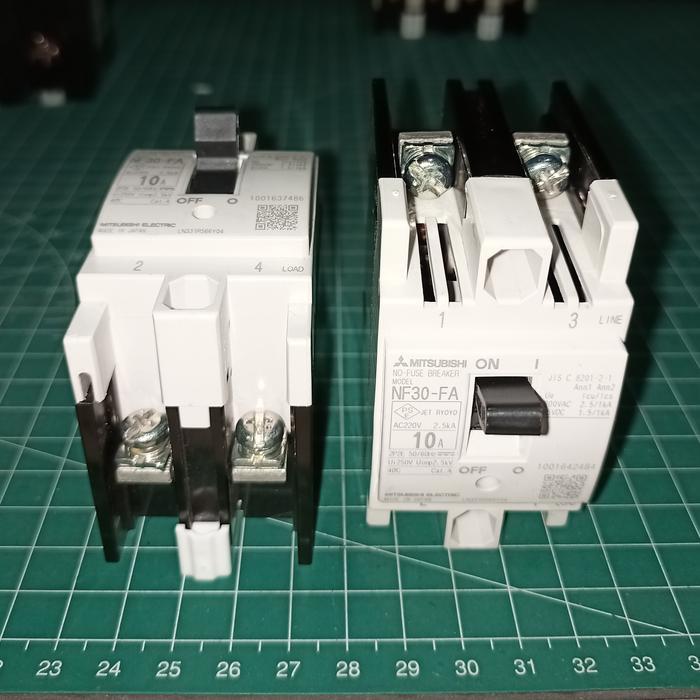 เบรกเกอร์ No-Fuse Mitsubishi NF30-FA 10A 2P