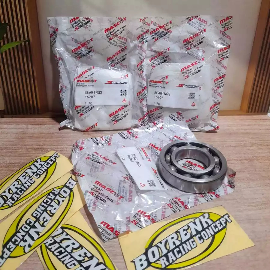 แบริ่งเพลาข้อเหวี่ยง Vario 125 Vario 150 (ส่วนใหญ่) แบริ่ง 35BC07/6207 (ID 35mm, OD 72mm, T15mm) MAS