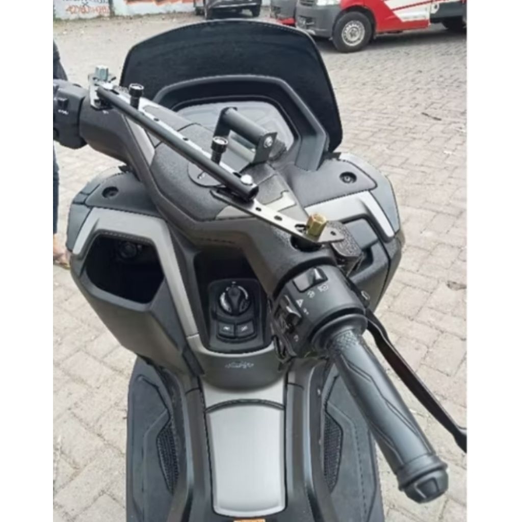 CNC กระจกมองหลัง Handlebar Stabilizer CNC Handlebar Stabilizer บนกระจกมองหลัง