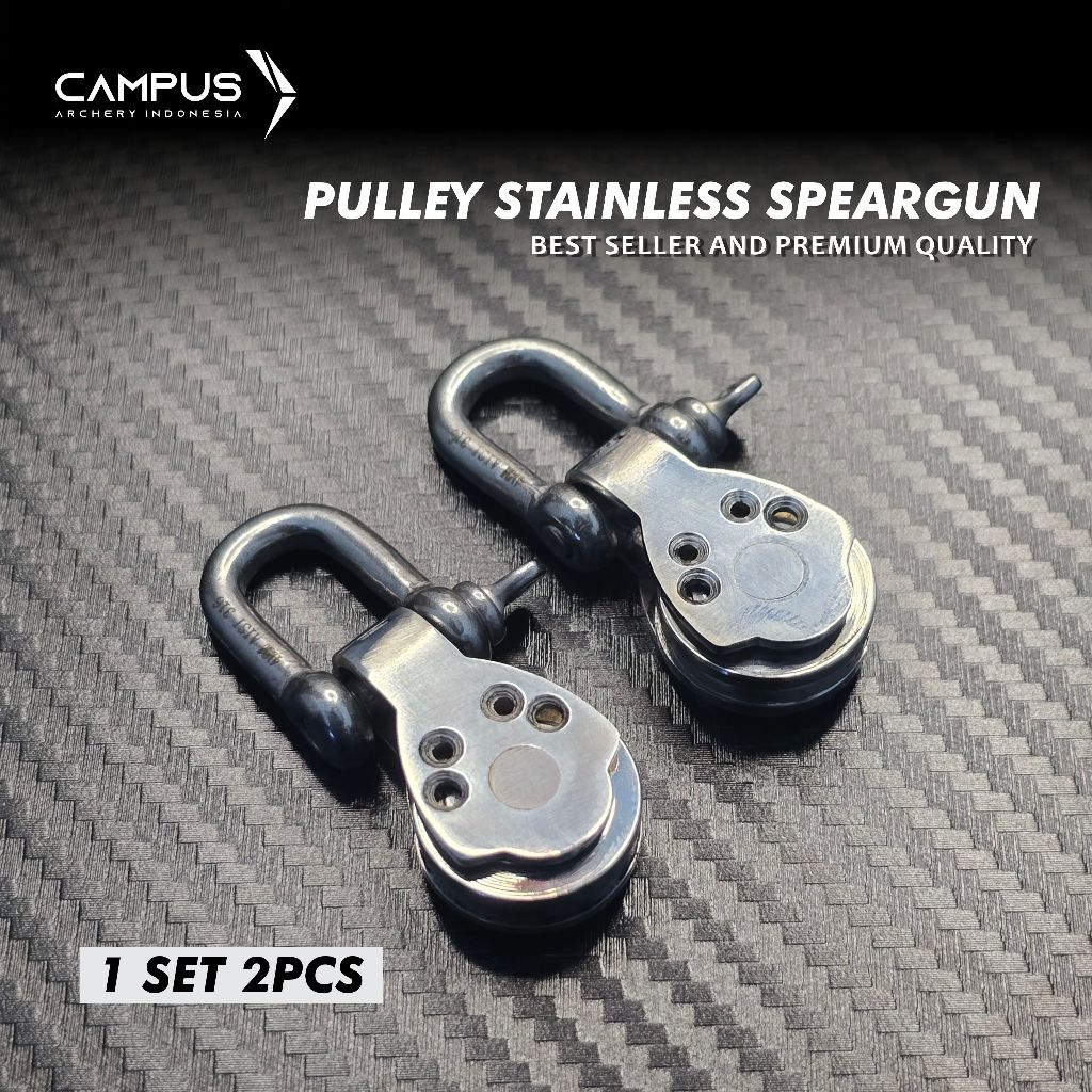 PULLEY SPEARGUN INVERTER STAINLESS 304