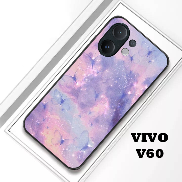 เคส Vivo V60 ล่าสุด - เคส Vivo V60 Glass Softcase ล่าสุด - เคส Vivo V60 Glossy Camera Protect [SG11]