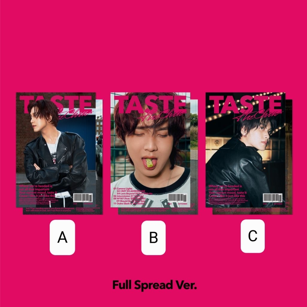 (สินค้าหมด) Haechan TASTE solo sealed Album Full Spread