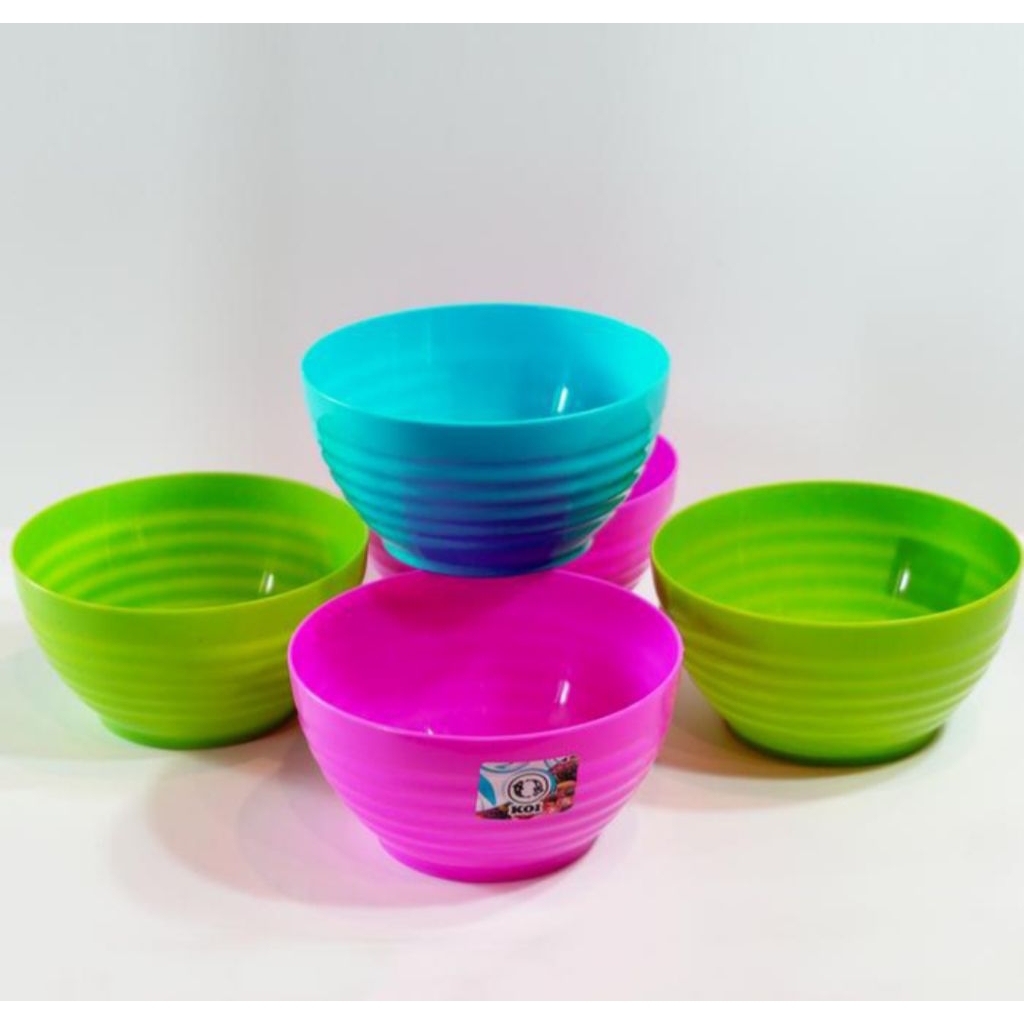 3 ชิ้น Koi Lily Bowl/Rainbow Ramen Bowl/Bowl Bowl 1000ml