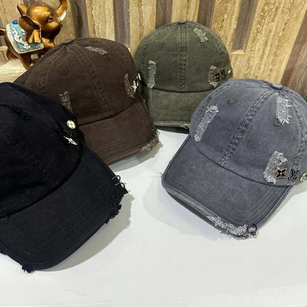 หมวกผู้ชาย BASEBALL HATS, หมวก BASEBALL ผู้หญิง, DENIM MATERIAL, COOL MENS HATS LV29