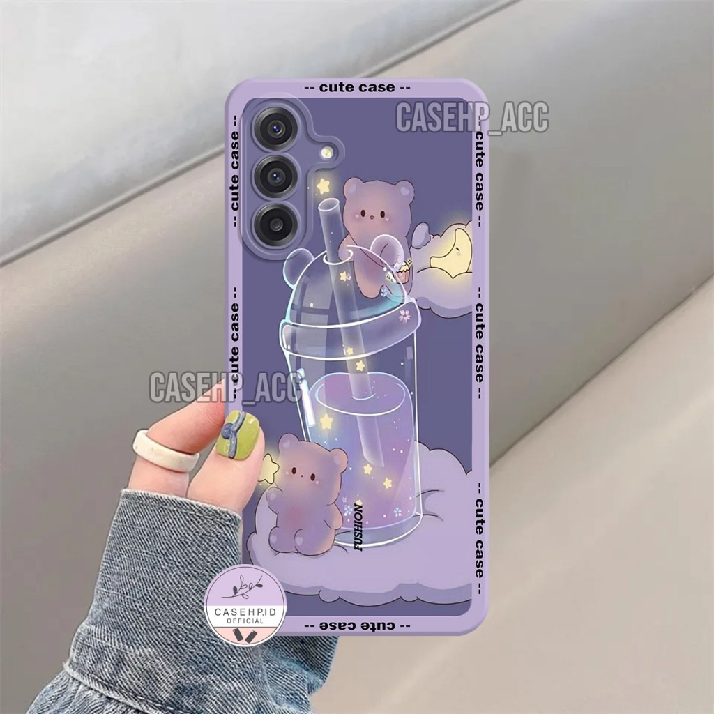 Softcase HP SAMSUNG A17 Casehp Procamera ปลอกยางซิลิโคนยืดหยุ่น เคส Samsung Motif -47