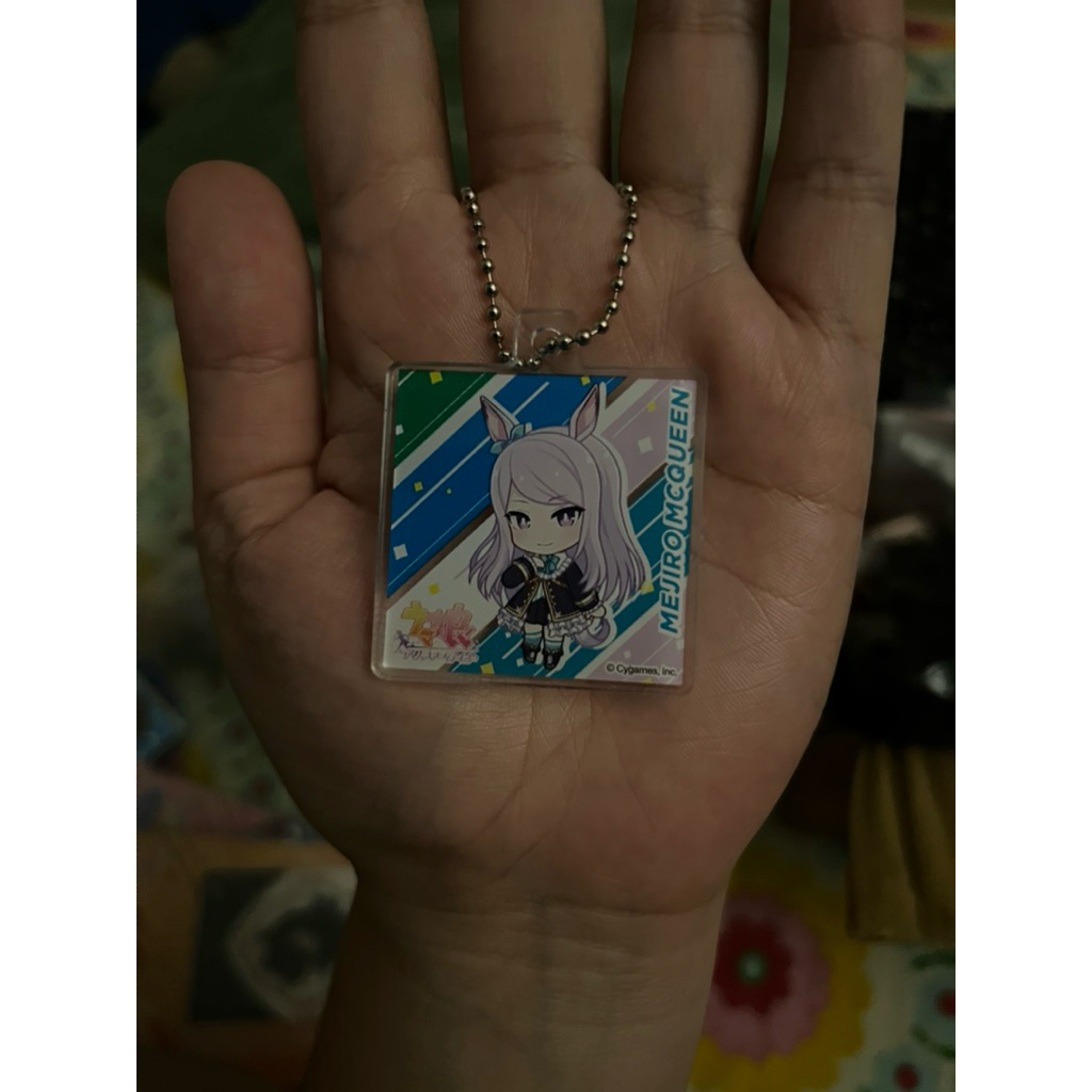 Mejiro McQueen Uma Musume พวงกุญแจอะคริลิค (หลวม)
