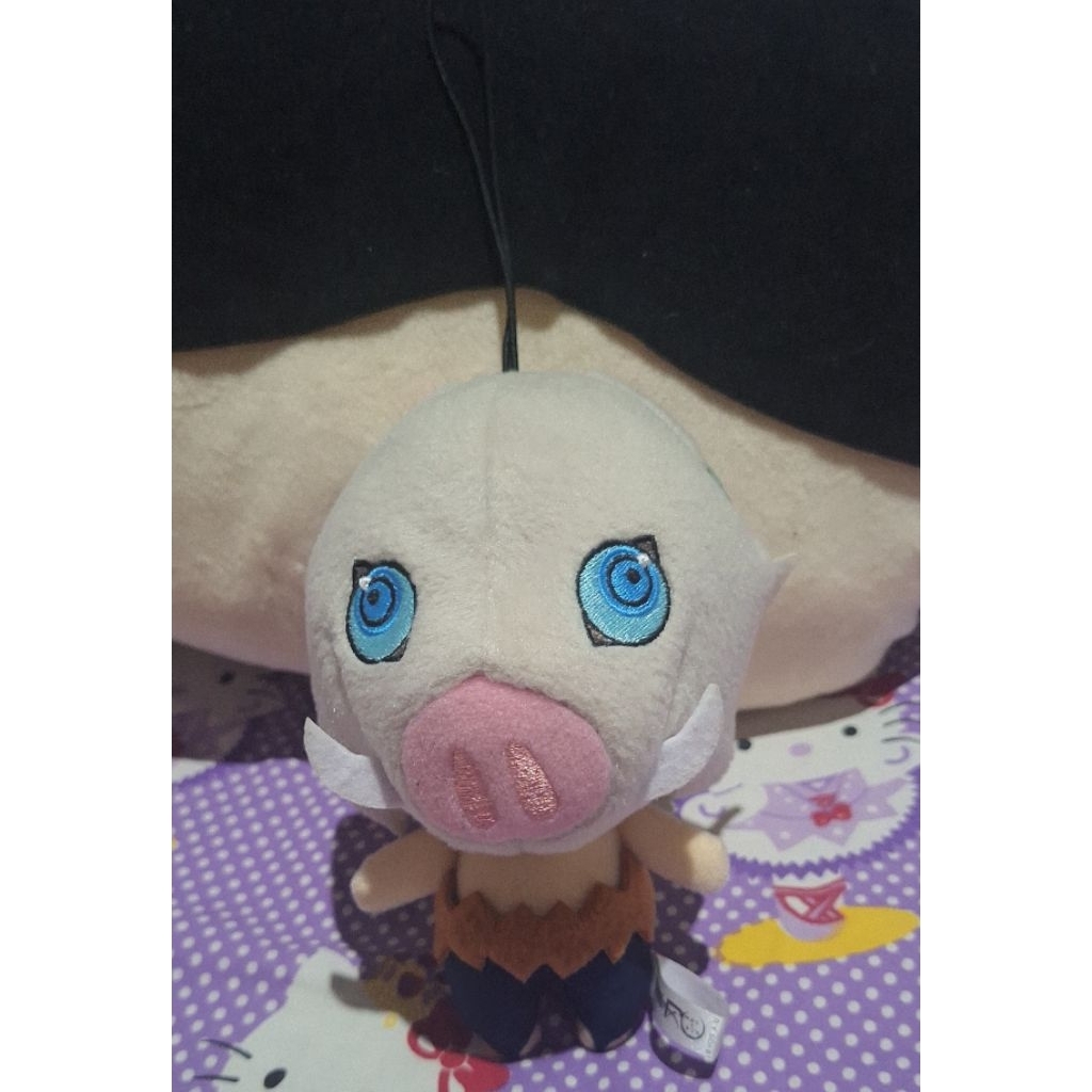 Demon Slayer Kimetsu No Yaiba Plush Pig Mask Official - Inosuke Hashibira