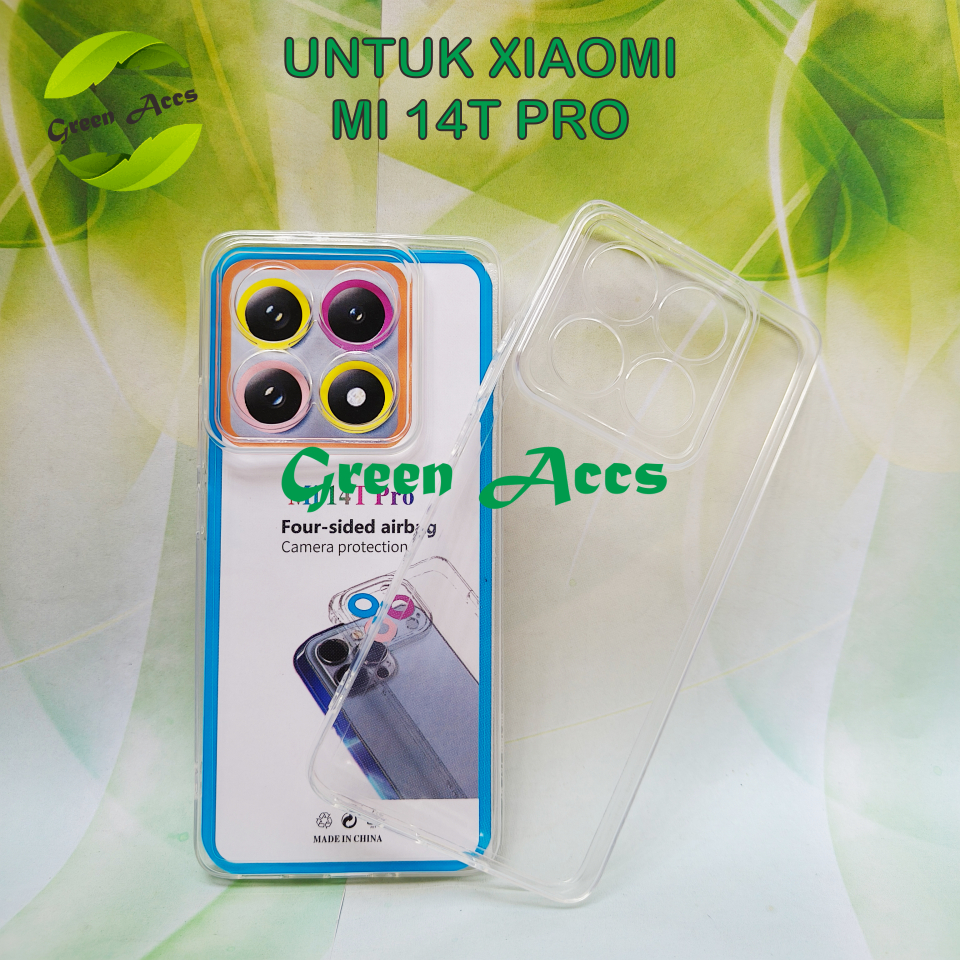 HP XIAOMI CASE (XIAMI 14T PRO) CLEAR ANTI-CLARCK SILICONE / SOFTCASE / SOFT CASE / HANDPHONE CASE