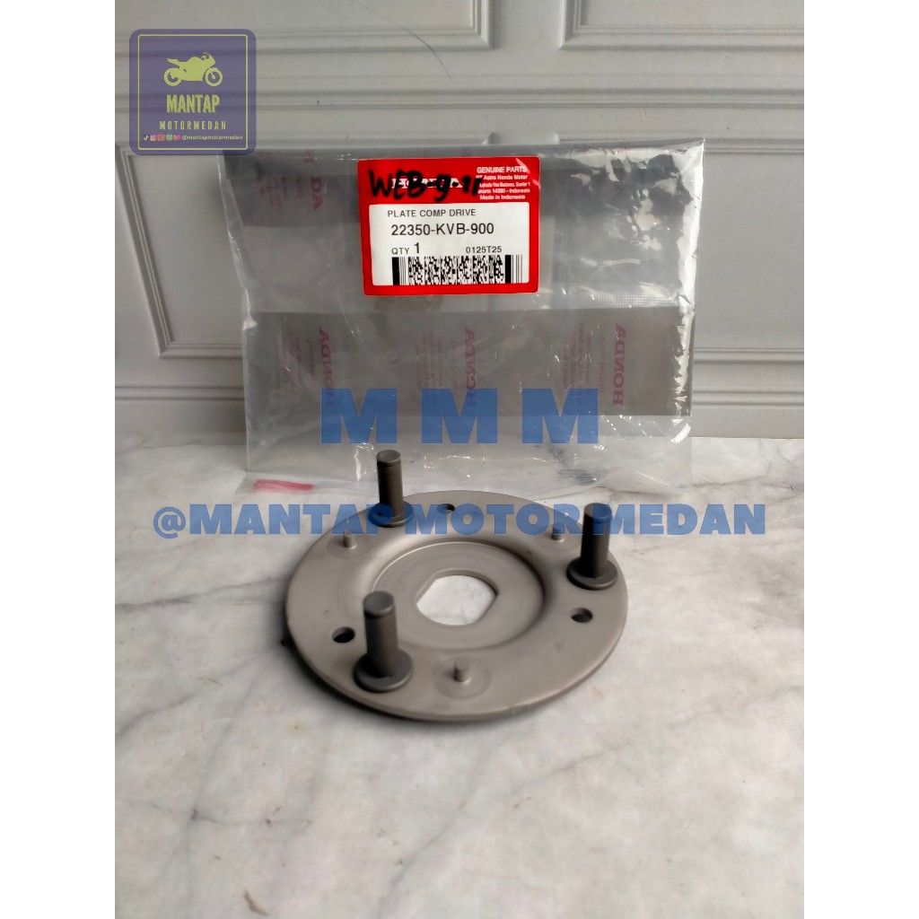 คลัทช์คู่ซับสําหรับ Vario Sampan Vario 125 150 PCX ADV 150 Original Honda 22350-KVB-900