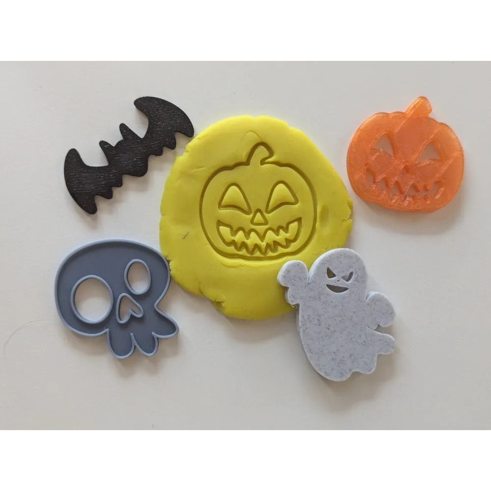 ชุดแสตมป์ขนาดเล็กฮาโลวีนสําหรับเล่นได้ สร้างสรรค์และสนุก NK 1 A888