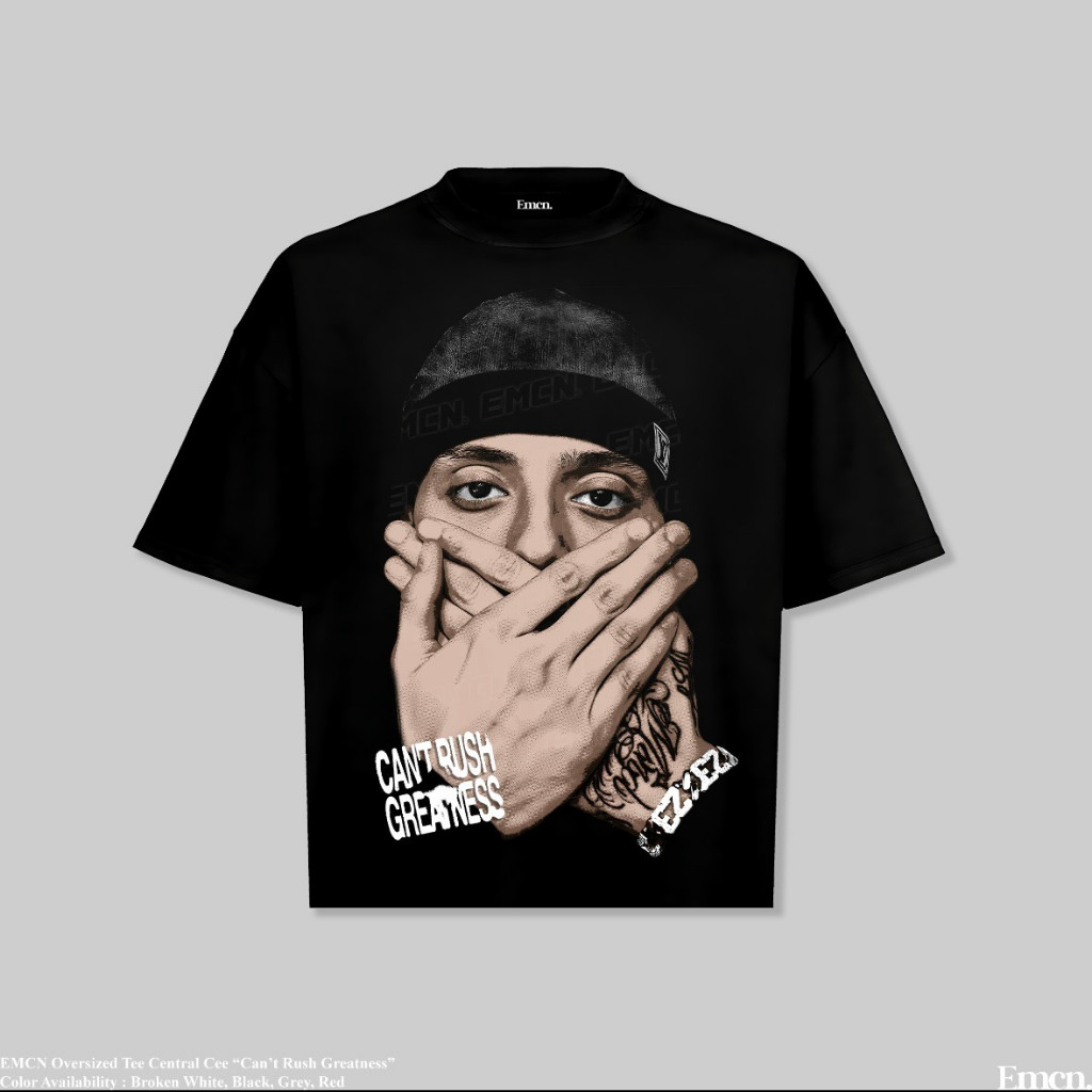 EMCN Oversize Tee Central Cee Cee Ceet Rush Greatness