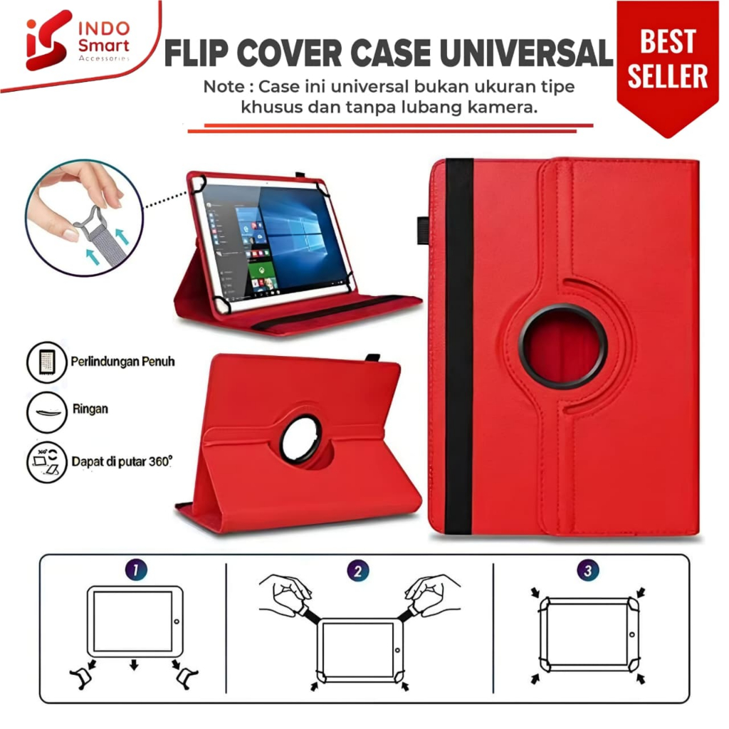 Alldocube iPlay 40 40H 10.1 ROTARY Flip Book Cover Case Universal Casing Tablet Leather Rotary Stand