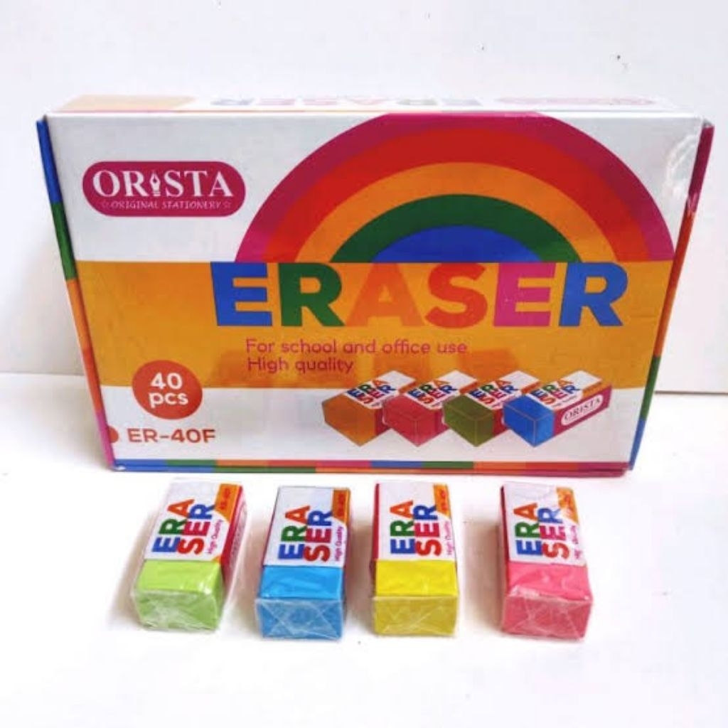 (RAINBOW) ORISTA RAINBOW ERASER COLOR ERASER
