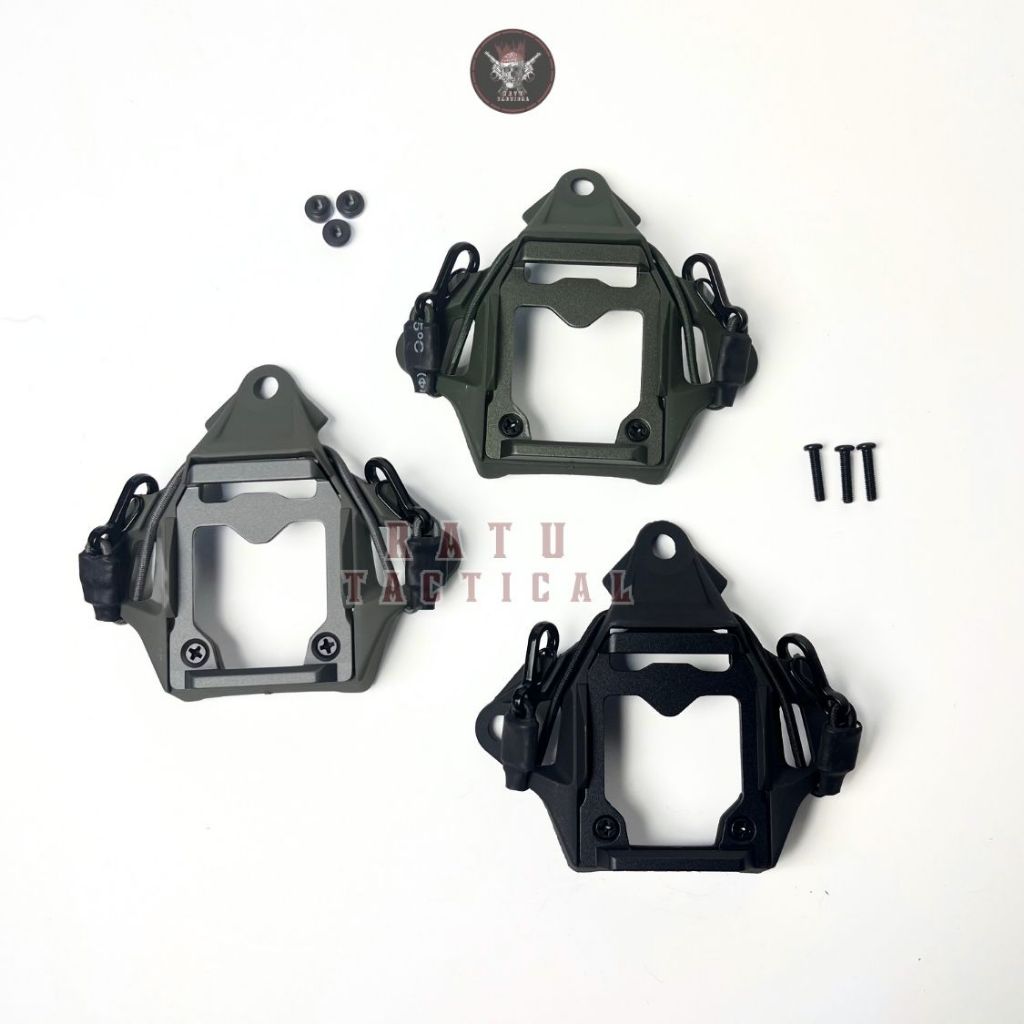 NVG Shroud หมวกกันน็อคยุทธวิธี Mount Opscore Rep Modular Bungee